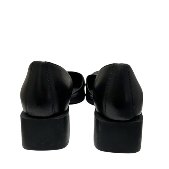 Camper Kobo Black Leather Square Heel Pump Womens 38 - Picture 5 of 7